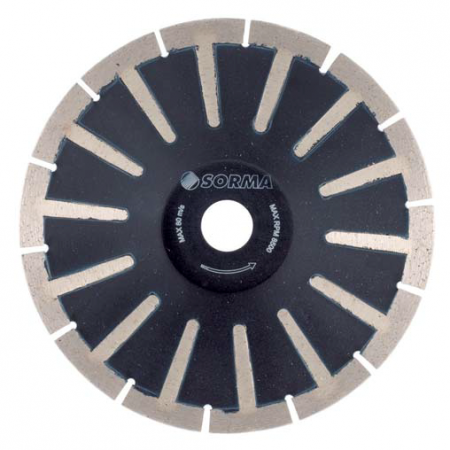 Consumabile pentru polizoare unghiulare - Disc pentru taiat granit pe curb SORMA DCG