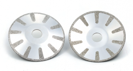 Consumabile pentru polizoare unghiulare - Disc pentru taiat marmura pe curb WOOSUK CONTOUR BLADE