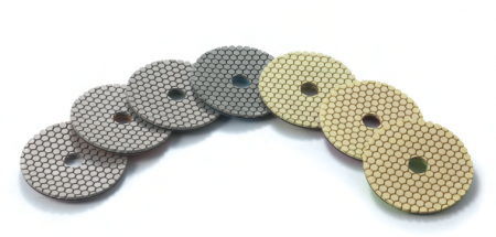 Consumabile pentru polizoare unghiulare - Dischete diamantate la uscat/umed