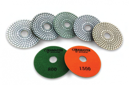 Consumabile pentru polizoare unghiulare - Dischete diamantate la uscat/umed pentru ceramica