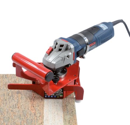 Scule de texturat suprafete - Dispozitiv de buciardat fasii si suprafete pentru polizor unghiular mic LUPATO TANGA 3