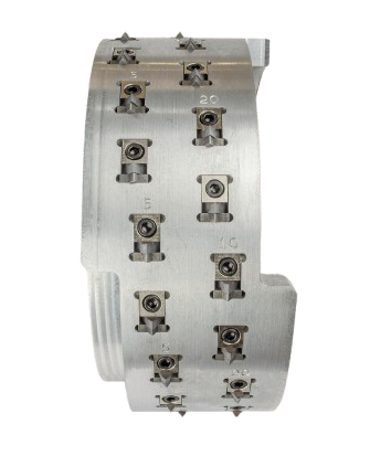 Scule de texturat suprafete - Dispozitiv de texturat pentru fresa-a-ponte LUPATO ROKER