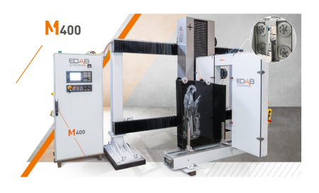 Utilaje - EDAB Automation M400 - CNC cu fir diamantat pentru decuparea monumentelor din masive
