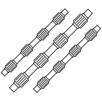 Fire diamantate, discuri de diametre mari, lame de gater - Fire diamantate pentru multifir BOART & WIRE