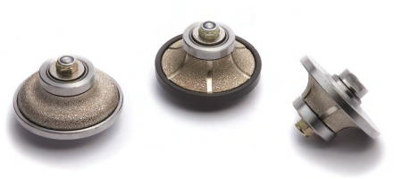 Pentru profilat - Freza pentru semibaston pe marmura WOOSUK BRAZED