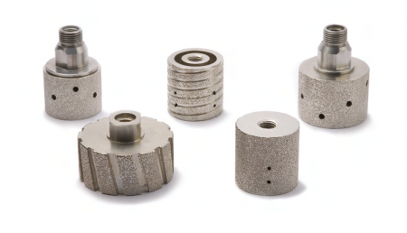 Pentru slefuit si lustruit cu diamant - Freze cilindrice diamantate