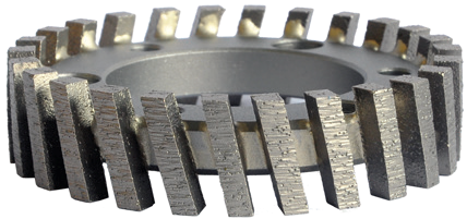 Freze de degrosat si sapat - Freze de degrosat de granit NICOLAI AMS