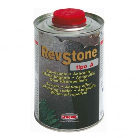 Tratamentul suprafetelor - Impermeabilizant filmogen cu efect de umed pe baza de solvent GENERAL REVSTONE