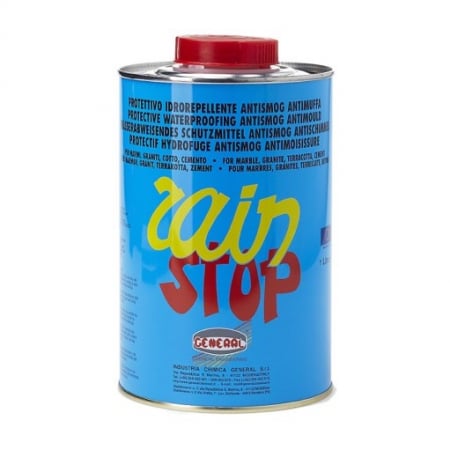 Tratamentul suprafetelor - Impermeabilizant hidrofug cu efect natural pe baza de solvent GENERAL RAIN STOP