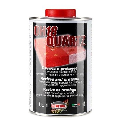 Tratamentul suprafetelor - Impermeabilizant oleohidrofug cu efect de umed pe baza de solvent pentru quartz GENERAL OH 18 QUARTZ