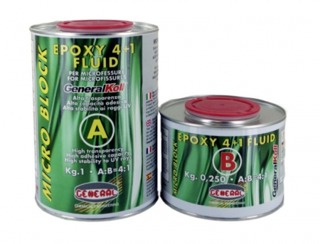 Masticuri - Mastic epoxidic fluid GENERAL EPOXY FLUID 4+1