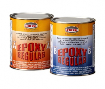 Masticuri - Mastic epoxidic semi-solid GENERAL EPOXY REGULAR A+B