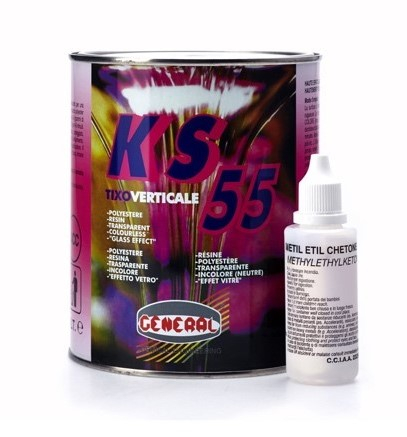 Masticuri - Mastic poliesteric semi-solid / fluid GENERAL KS 55