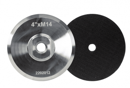 Consumabile pentru polizoare unghiulare - Suport din aluminiu cu velcro pentru dischete diamantate