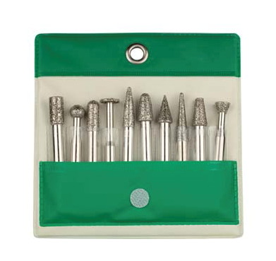 Scule cu tija - Trusa de freze diamantate cu tija de Ø 6 mm SORMA DW-6-SET