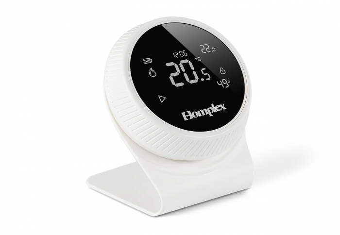 Termostat smart cu control prin internet Homplex NX1 Cream White [2]