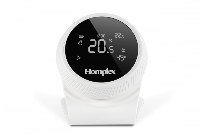 Termostat smart cu control prin internet Homplex NX1 Cream White [3]