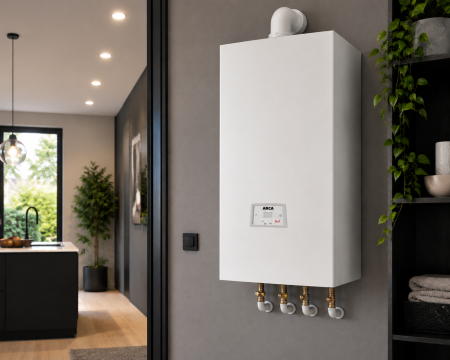 CENTRALA TERMICA ARCA PIXEL 25F - 25kW - CONVENTIONALA [3]