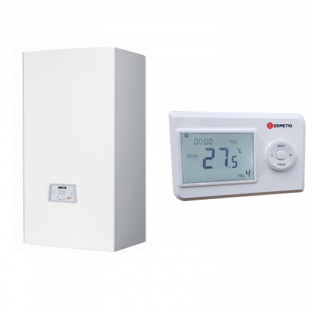 CENTRALA TERMICA ARCA PIXEL 25F - 25kW - CONVENTIONALA + TERMOSTAT FARA FIR ERMETIQ TA-WT19 [0]