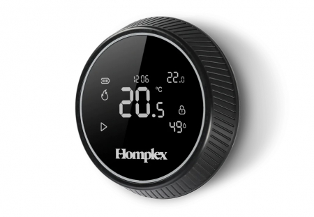 Termostat smart cu control prin internet Homplex NX1 Black Edition [3]