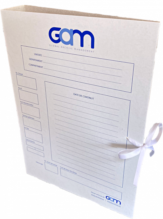 Copertă perforată dosar GAM, cotor 5cm [2]