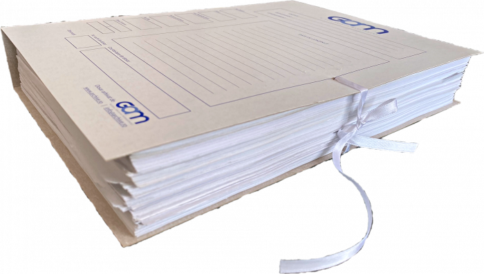 Copertă perforată dosar GAM, cotor 5cm [4]