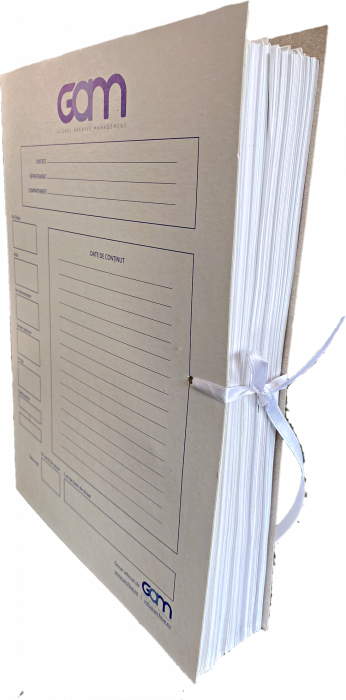 Copertă perforată dosar GAM, cotor 5cm [5]
