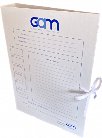 Copertă perforată dosar GAM, cotor 5cm [1]