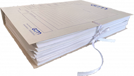 Copertă perforată dosar GAM, cotor 5cm [3]