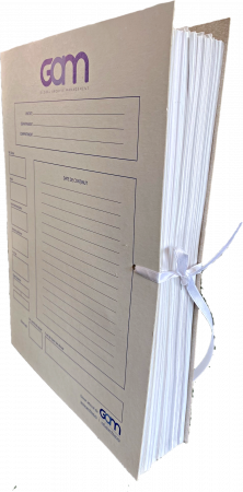 Copertă perforată dosar GAM, cotor 5cm [4]