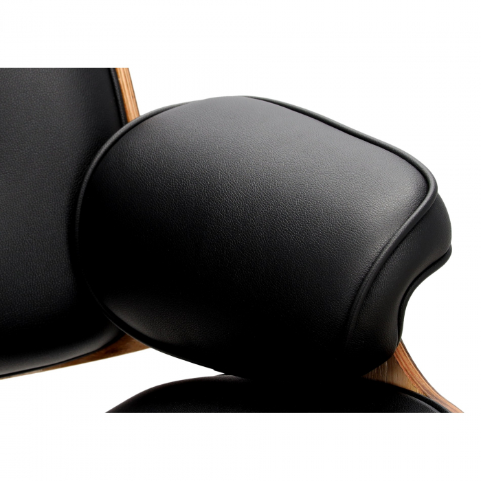 Mobilier salon Coafor cu 2 scaune frizerie si scafa profesionala, Wood [9]