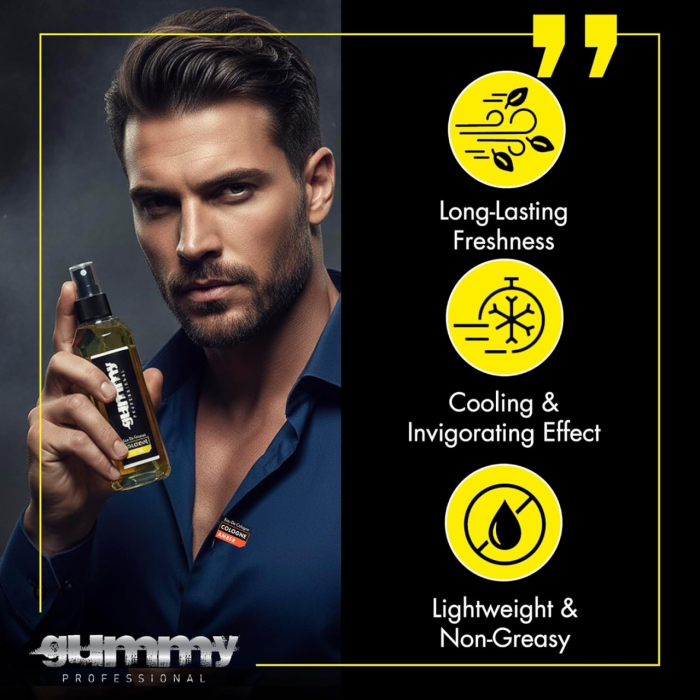 After Shave Gummy Lemon – Eau de Cologne 50 ml (80° Alcool) [6]