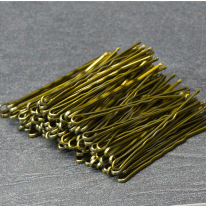 Agrafe de Păr Profesionale Ondulate 500 g, 6 cm, Blonde [2]
