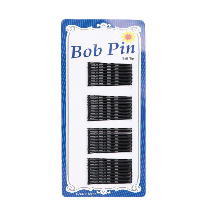 Agrafe par pentru coafor 60 buc Negre [2]