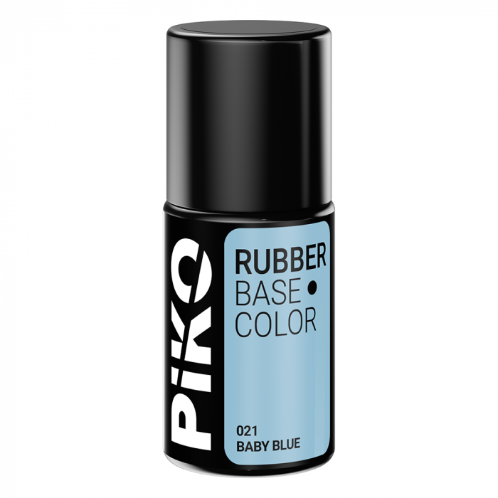 Base Coat Rubber PIKO, Baby Blue, 7 ml, 021 [2]
