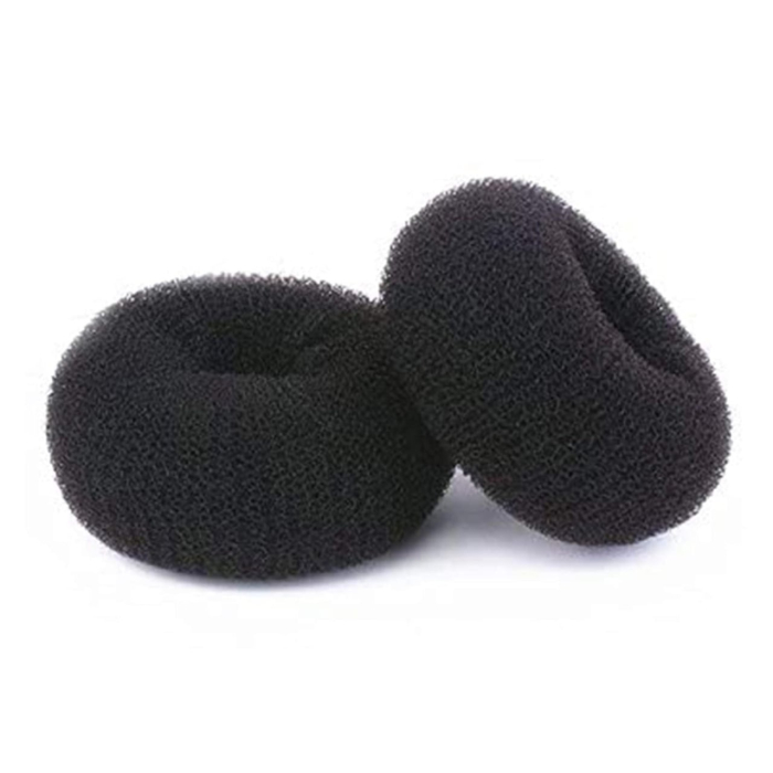 Burete pentru Coc Negru M – Donut de Păr pentru Volum și Coafuri Elegante [3]