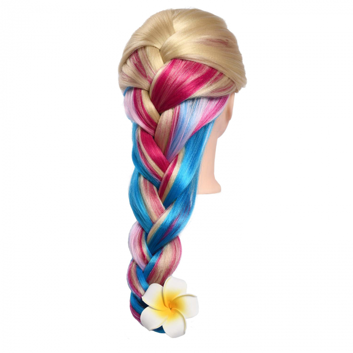 Cap practica coafor mix 3 culori, 60 cm [5]