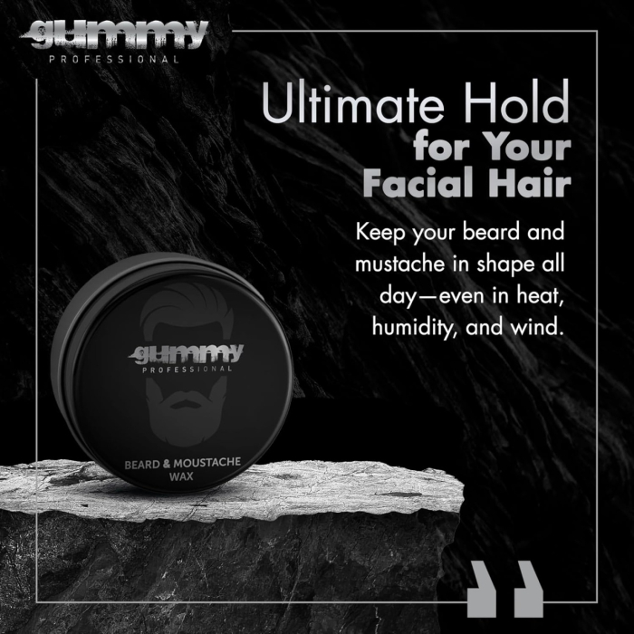 Ceară barbă și mustață Gummy 50ml – Fixare puternică, definire și styling profesional [4]