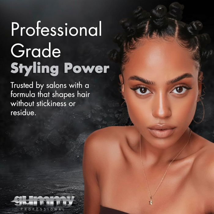 Ceară de păr - Gummy Professional Hair Styling Wax Bright Max Hold 150ml – Fixare Maximă, Strălucire Intensă, Complex cu Keratină [2]