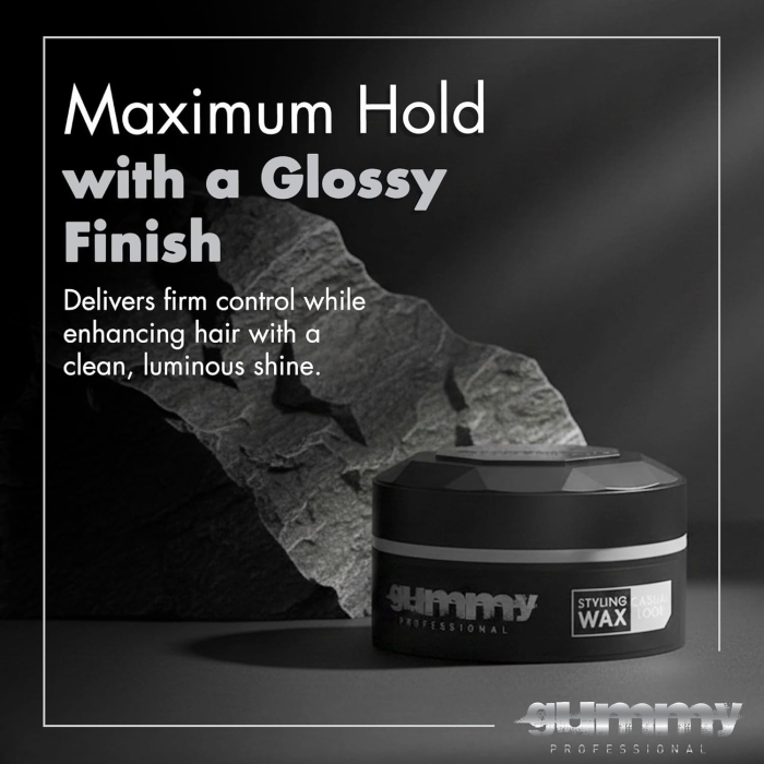 Ceară de păr - Gummy Styling Wax Casual Look 150ml – Fixare Medie, Finish Mat, Textură Naturală [6]