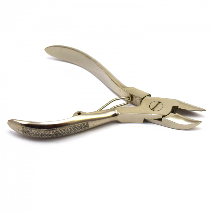 Cleste pedichiura profesional pentru cuticule Henbor, otel inoxidabil, silver [5]