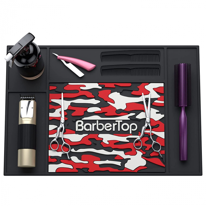 Covoras ustensile frizerie · BarberTop · Camuflaj [2]