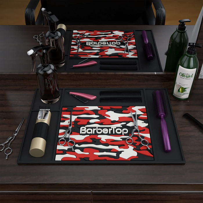 Covoras ustensile frizerie · BarberTop · Camuflaj [3]