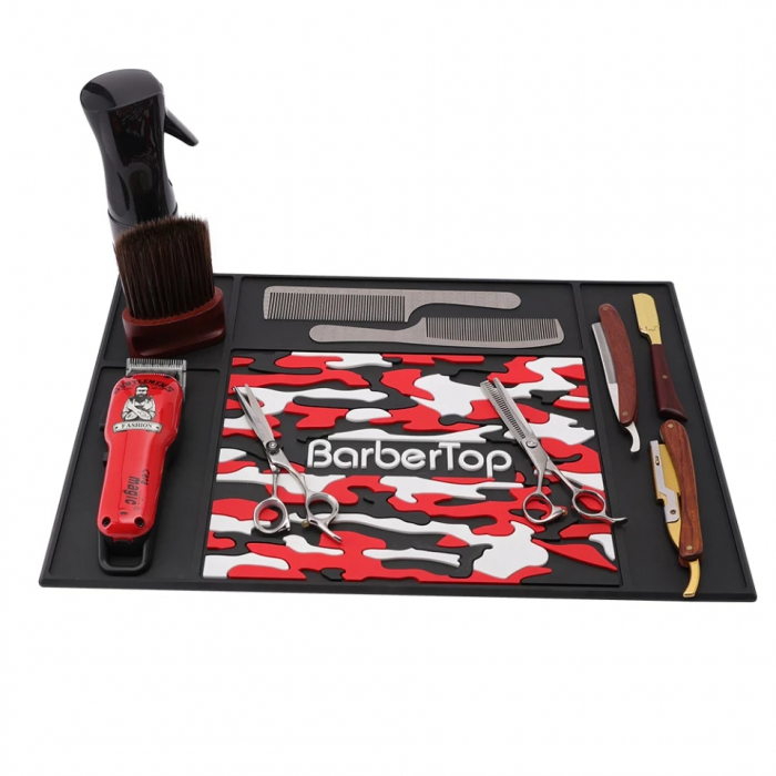 Covoras ustensile frizerie · BarberTop · Camuflaj [5]