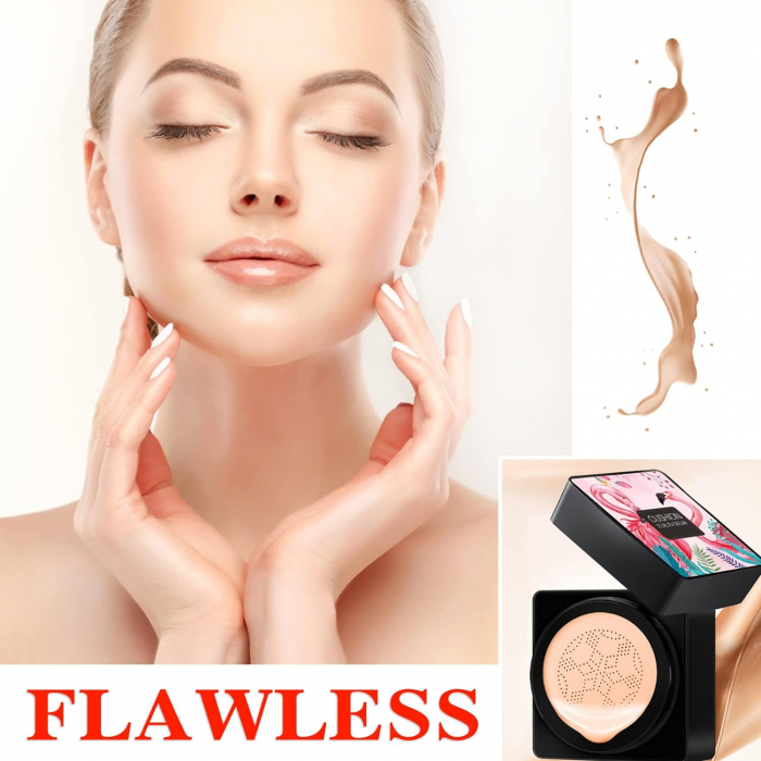 Fond de Ten CC Cream Cushion, Beauty Cream, O'cheal, Ivory cu buretel tip ciupercuta [6]
