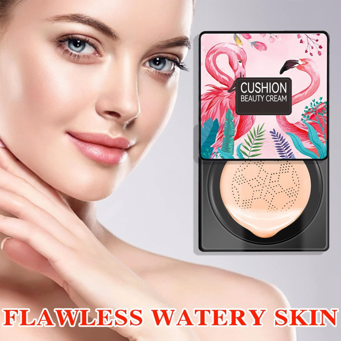 Fond de Ten CC Cream Cushion, Beauty Cream, O'cheal, Ivory cu buretel tip ciupercuta [4]