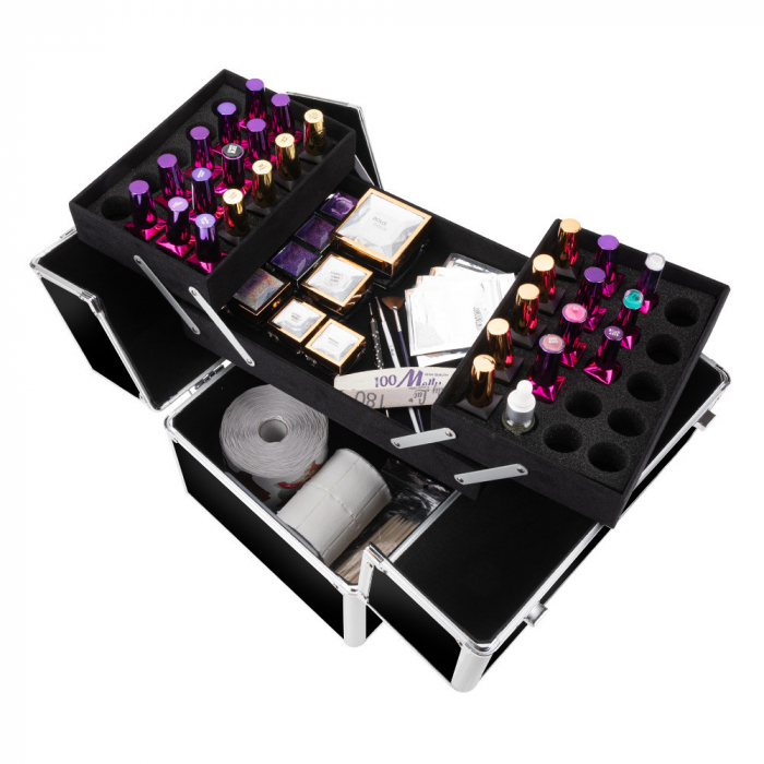 Geanta cosmetice XL Clasic Black [2]