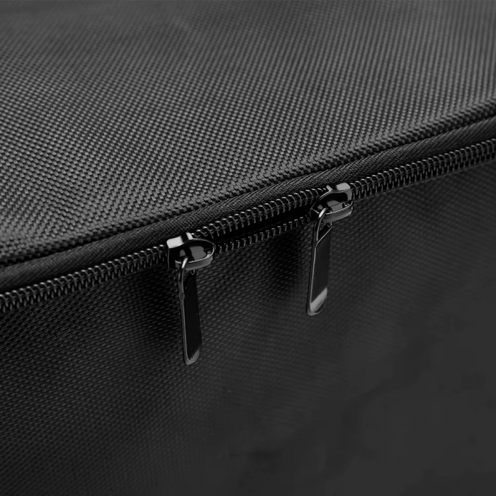 Geanta frizerie, produse cosmetice, pliabila, textila, neagra, 35x24 x 24cm [8]