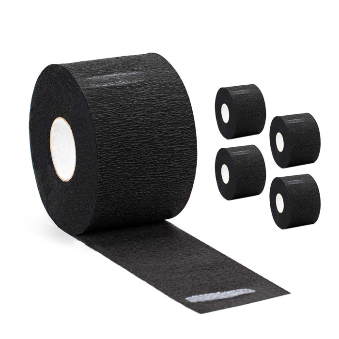 Gulere frizerie set 5 role negre [2]