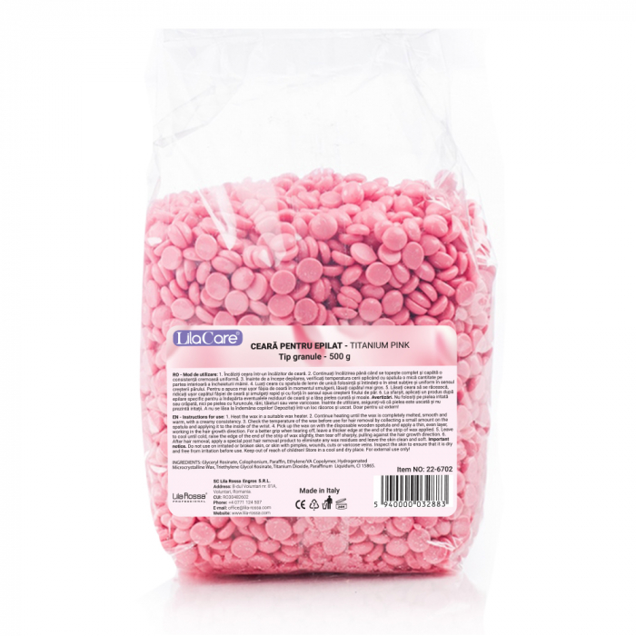 Kit epilare ceara LilaCare LR100-001 rose [3]
